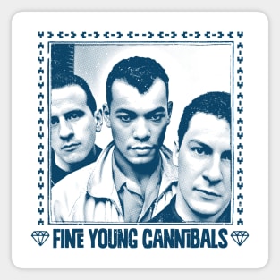 Fine Young Cannibals - Retro Fan Art Magnet